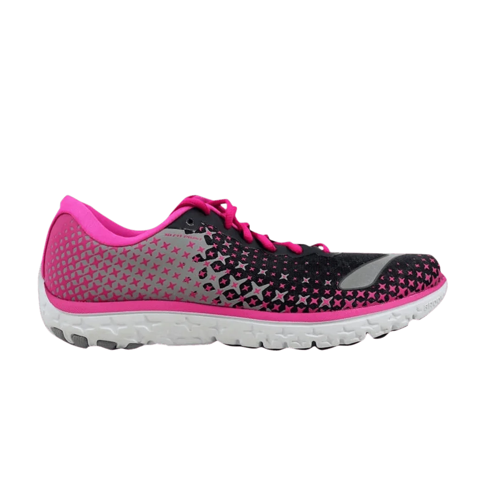 Кроссовки Brooks Wmns Pure Flow 5 'Anthracite Pink Glow'