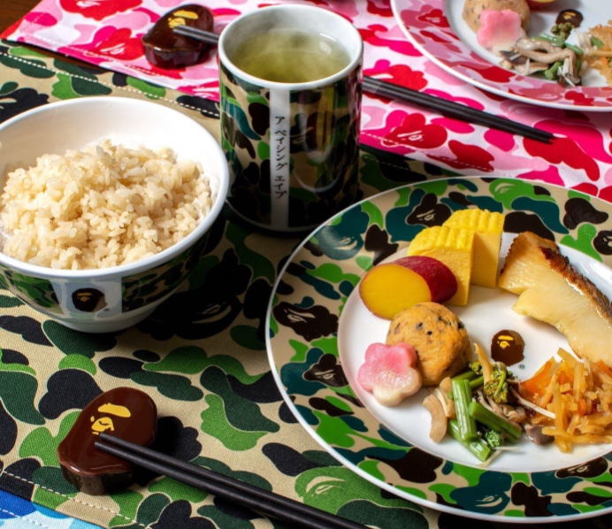 Чаша для риса BAPE ABC Camo Rice Bowl Green