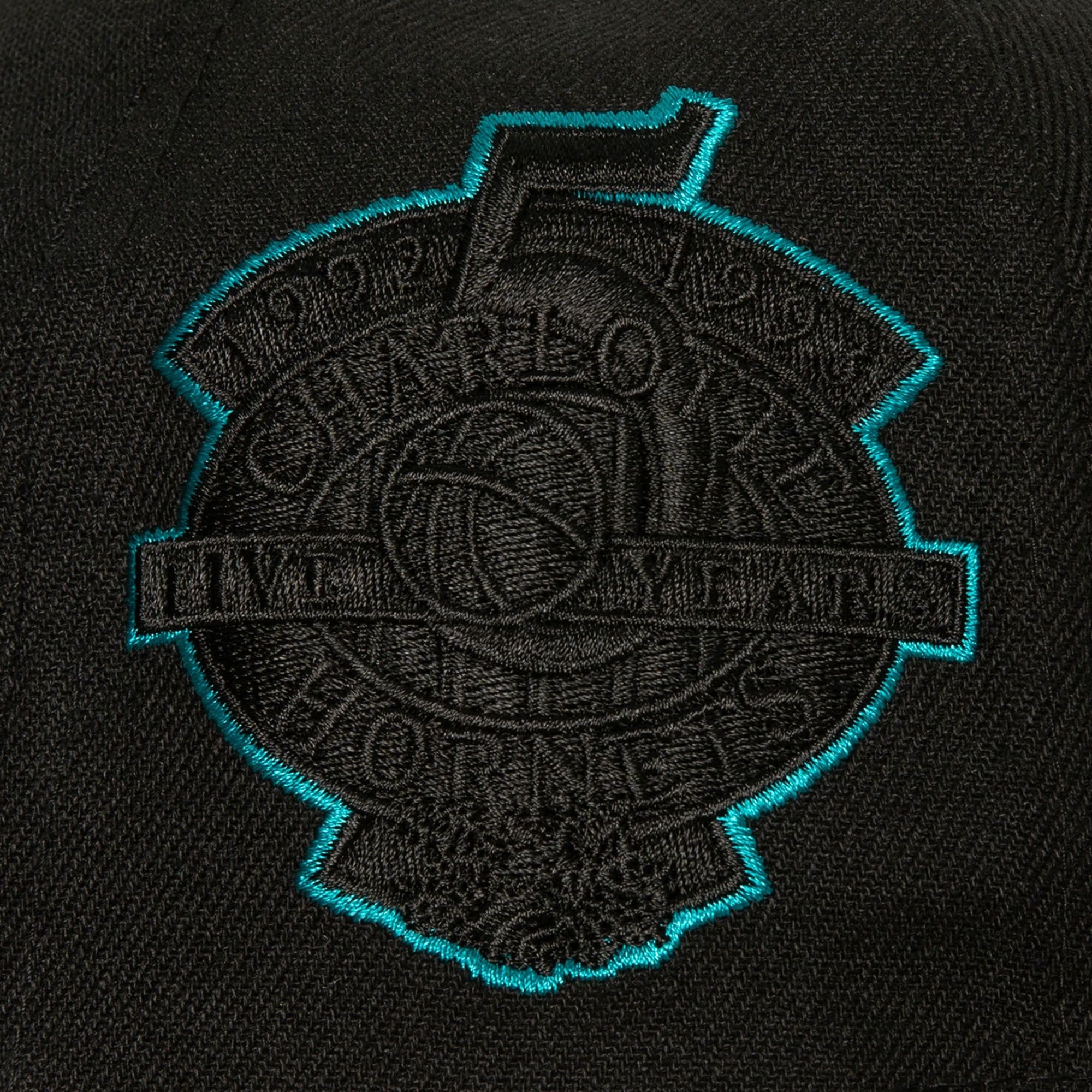 Бейсболка Mitchell & Ness TC Bottoms Snapback HWC Charlotte Hornets Hat