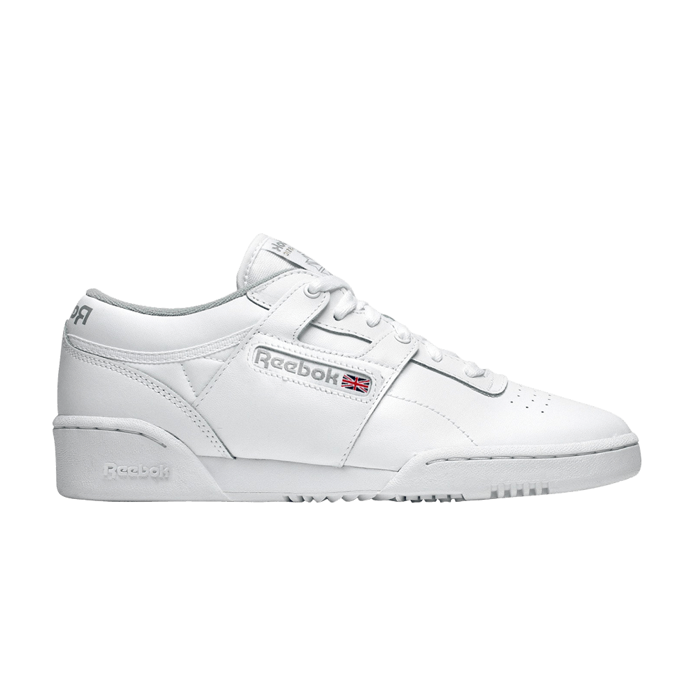Кроссовки Reebok Workout Low 'White Grey'