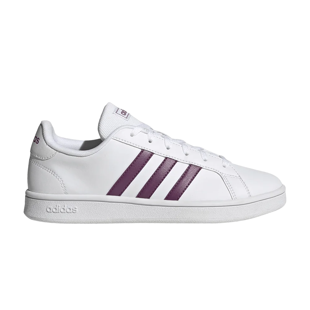 Krossovki-Adidas-Wmns-Grand-Court-Base-White-Cherry-Metallic