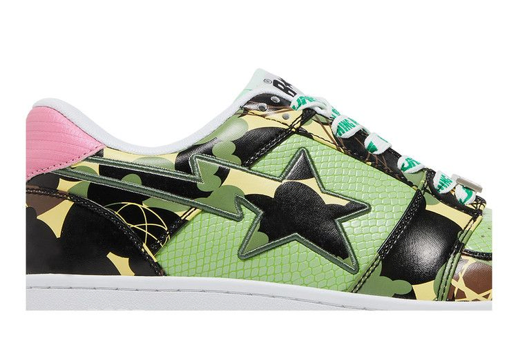 Кроссовки Mo' Wax x Unkle x Bapesta Low M2 'Original Headz'