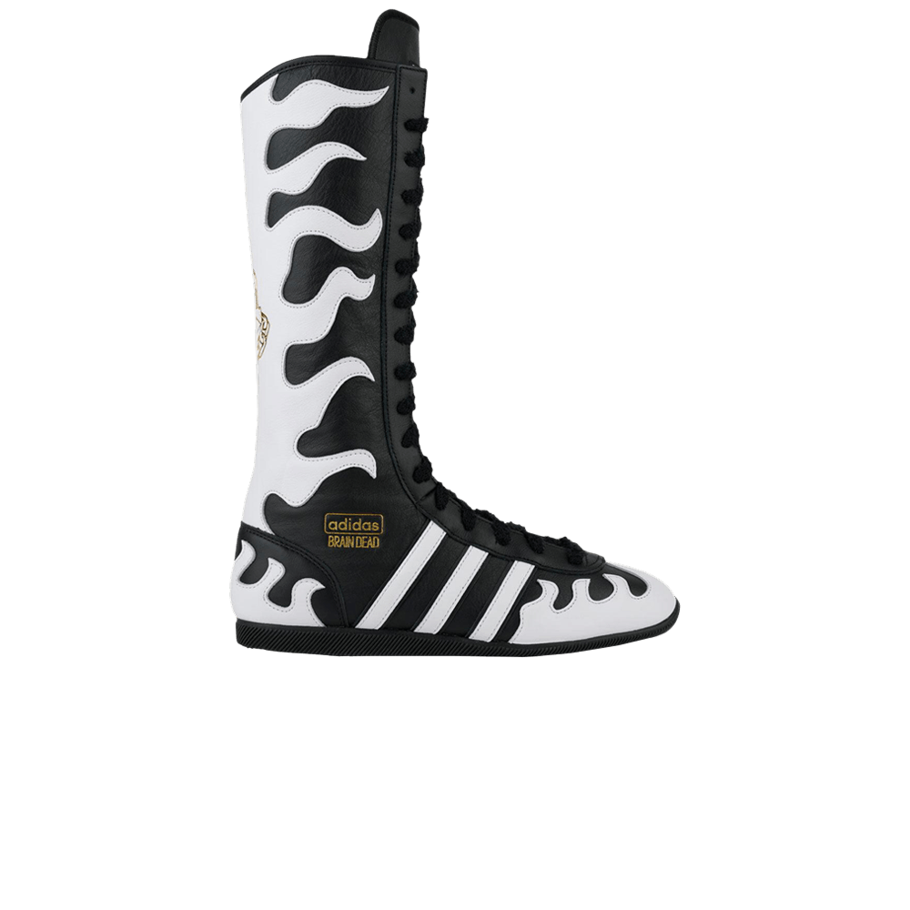 Кроссовки Brain Dead x Brody King x adidas Japan High 'Black White'