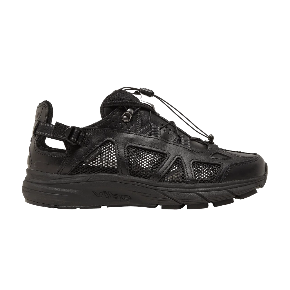 Кроссовки Salomon Techsonic Leather Advanced 'Black'