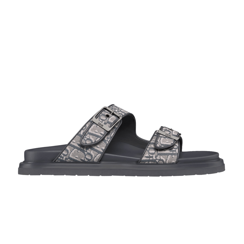 Сандалии Dior Aqua Sandal 'Dior Oblique - Deep Grey'