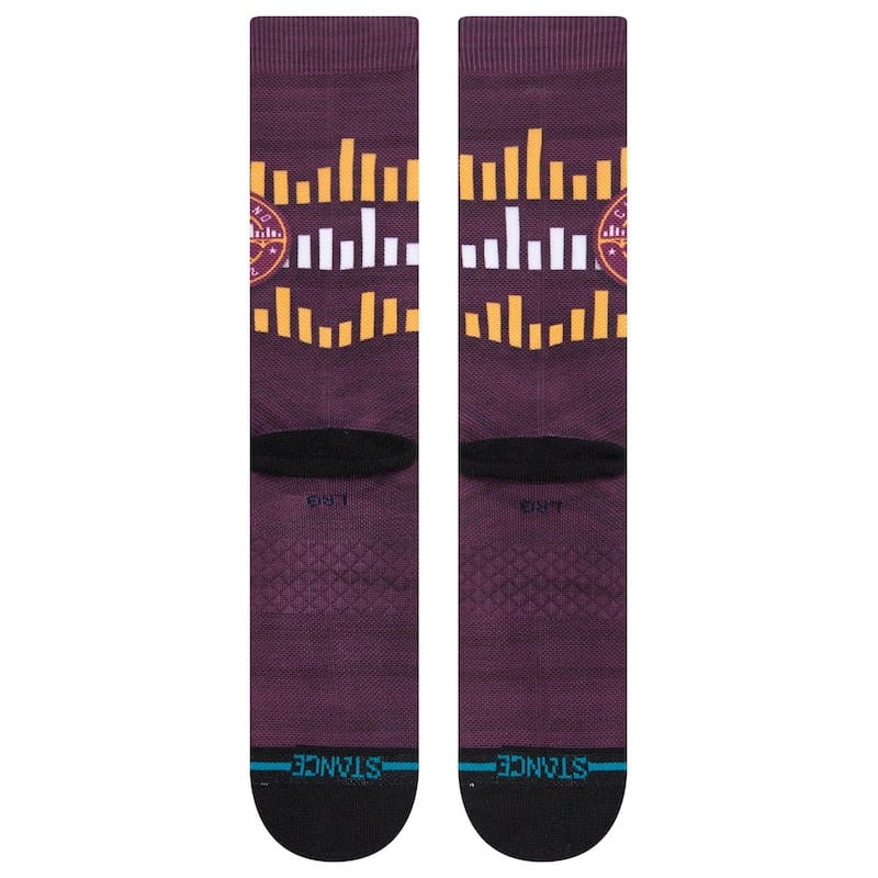 Спортивные носки Men’s Stance Maroon 2022 NBA All-Star Game Crew Socks
