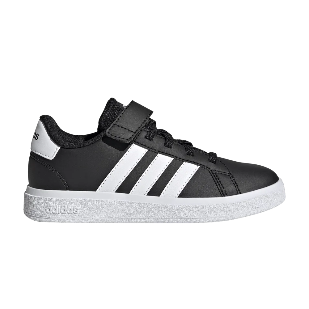 Krossovki-Adidas-Grand-Court-J-Black-White