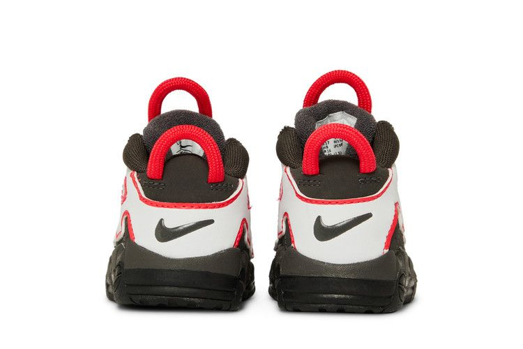 Кроссовки Nike Air More Uptempo TD 'Medium Ash Siren Red White'