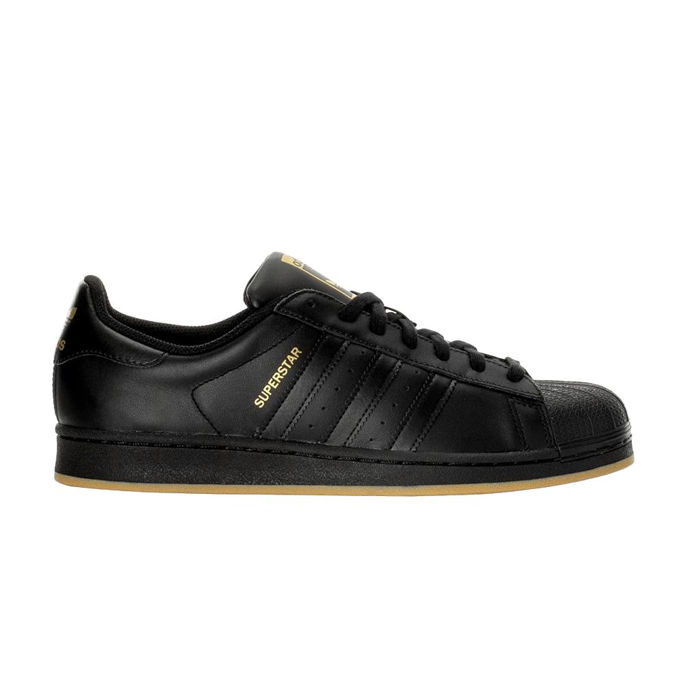 Кроссовки Adidas Superstar 'Black Gold'