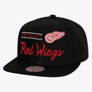Mitchell-Ness-Black-Detroit-Red-Wings-Retro-Lock-Up-Snapback-Hat-300x300
