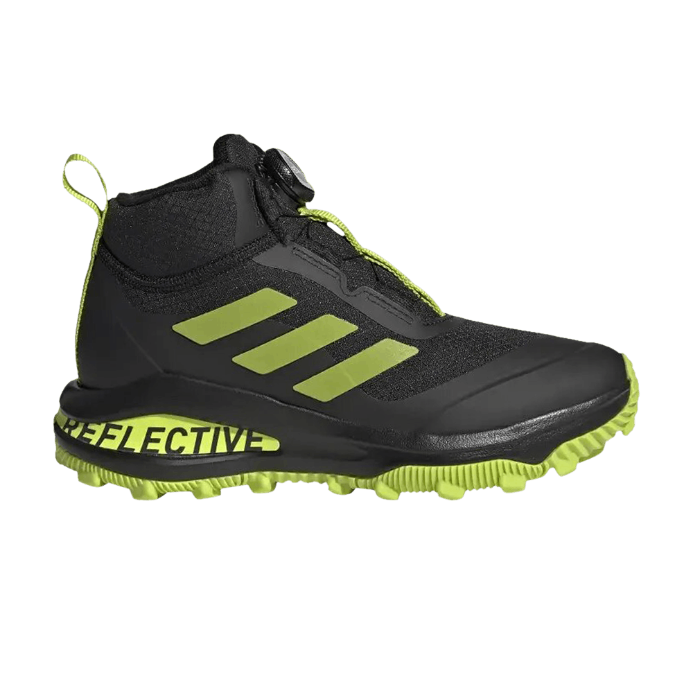 Кроссовки Adidas FortaRun BOA ATR K 'Black Semi Solar Slime'