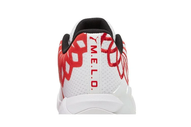 Кроссовки Puma MB.01 Lo Jr 'Team Colors - White High Risk Red'
