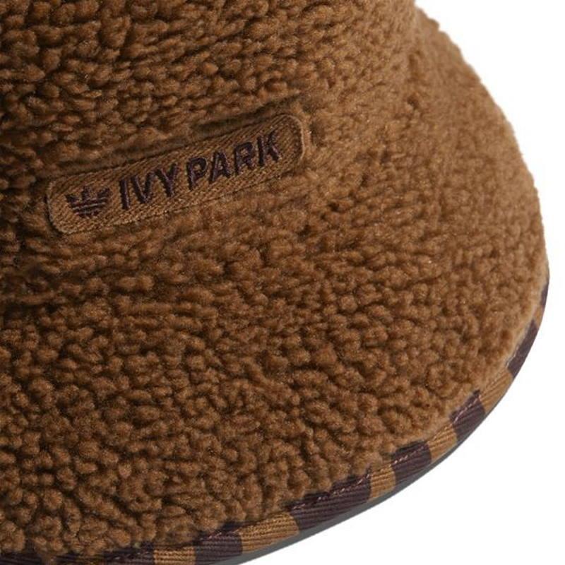 Панама adidas Ivy Park Reversible Monogram Bucket Hat Wild Brown