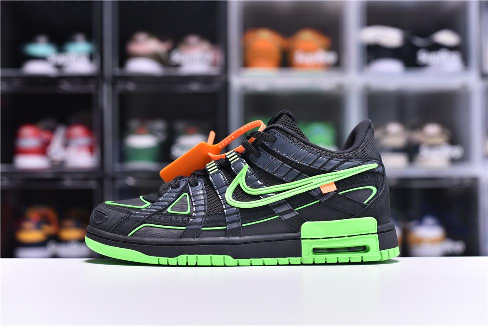 Кроссовки Off-White x Nike Air Rubber Dunk 'Green Strike'
