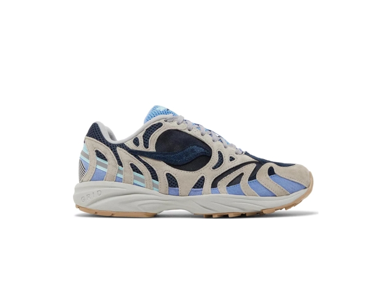 Кроссовки Saucony Grid Azura 2000 Grey Dark Blue