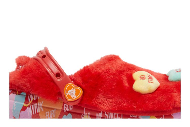 Сабо Sweethearts x Crocs Clog Classic Fur 'Valentine's Day'