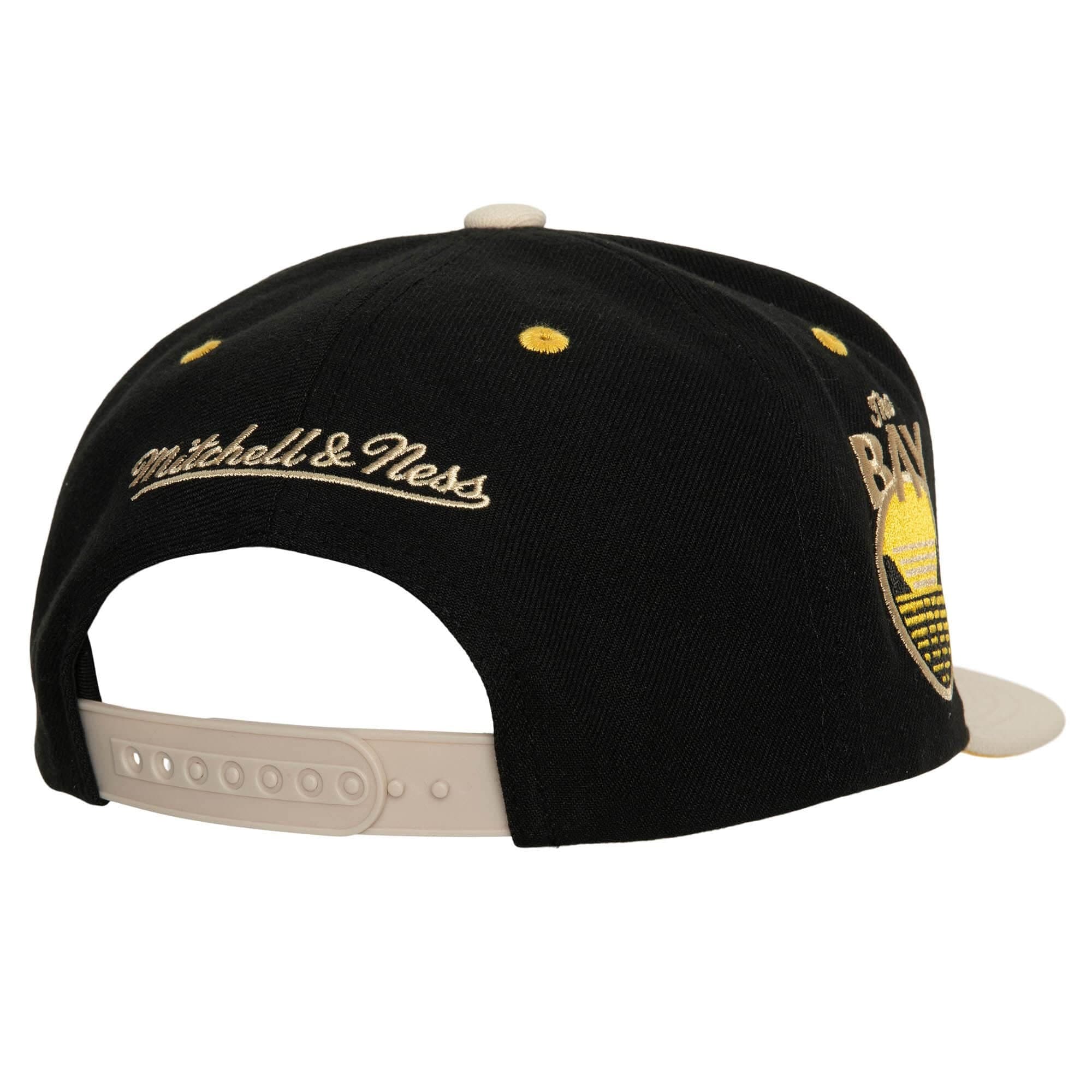 Бейсболка Mitchell & Ness Pin Drop Snapback Golden State Warriors Hat