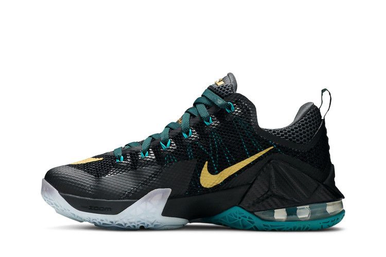 Кроссовки Nike LeBron 12 Low 'Carbon Fiber'
