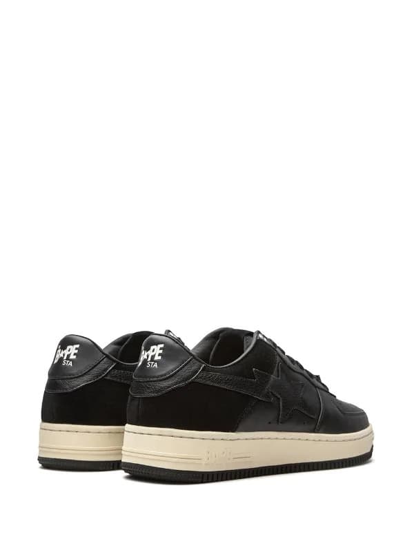 Кроссовки A Bathing Ape Bape Sta Black Suede