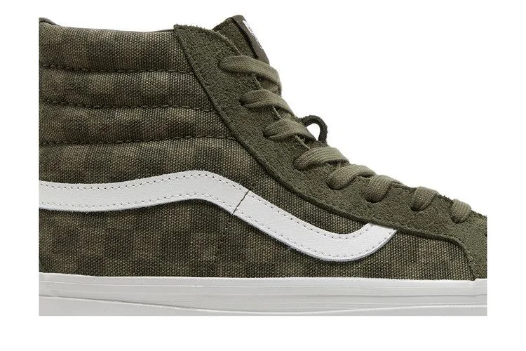 Кроссовки Vans OG Sk8-Hi LX 'Checkerboard - Grape Leaf'