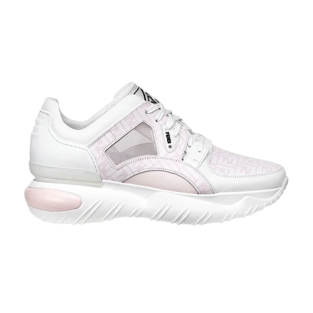 Krossovki-Fendi-Leather-Low-White-Pink