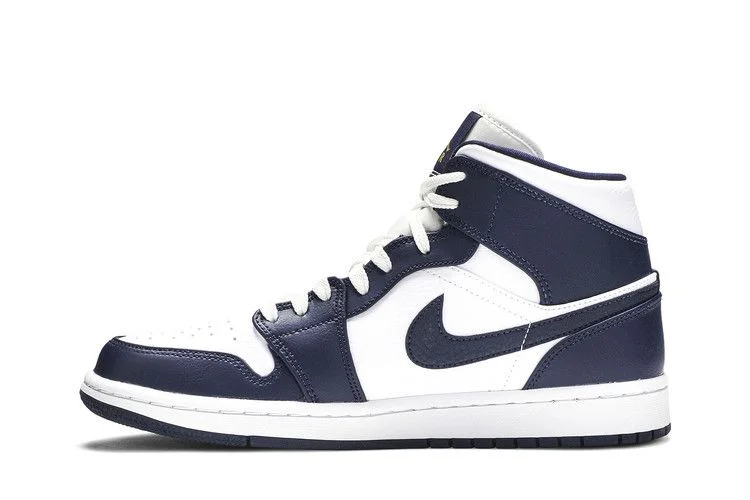 Кроссовки Air Jordan 1 Mid 'Obsidian'