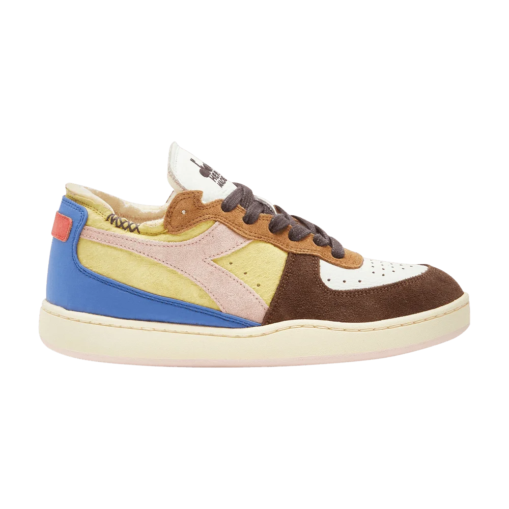 Кроссовки Diadora Mi Basket Row Cut Choco Breakfast 'Yellow'