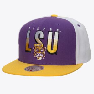 Mitchell-Ness-Purple-LSU-Tigers-Billboard-2-Snapback-Hat-300x300