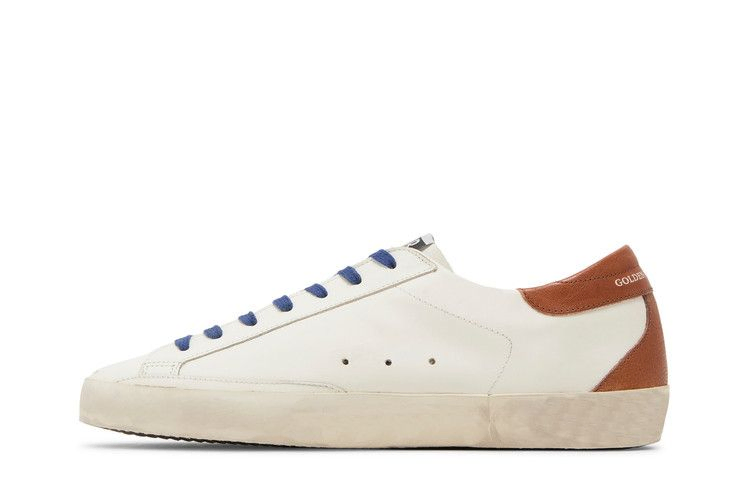 Кроссовки Golden Goose Superstar 'White Brown Blue'