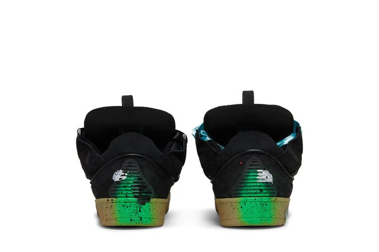 Кроссовки Gallery Dept. x Lanvin Curb Sneakers 'Paint Drip - Black'