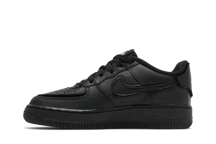 Кроссовки Nike Air Force 1/1 GS 'Black Bright Crimson'