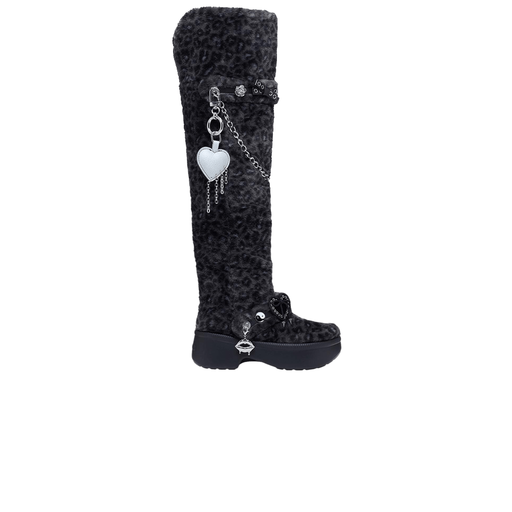 T-Pain x Crocs Wmns Classic Unfurgettable Knee High Boot 'Leopard'