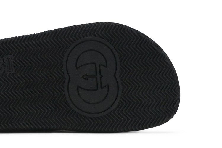 Кроссовки Gucci Rubber Slide 'Green Red'