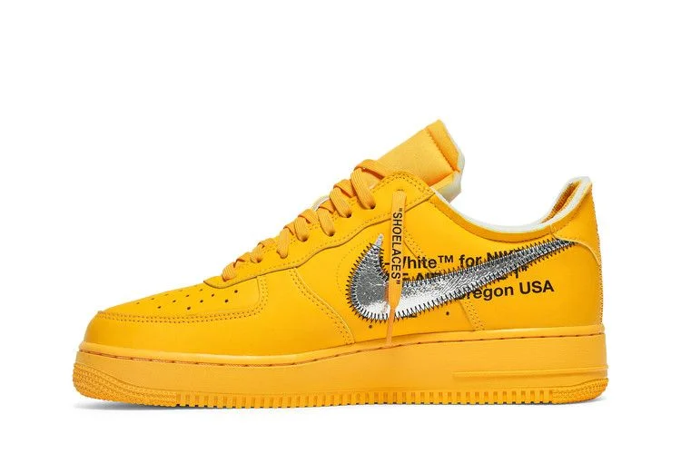 Кроссовки Off-White x Nike Air Force 1 Low 'Lemonade'