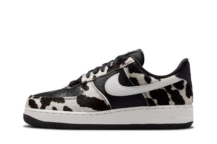 Кроссовки Nike Wmns Air Force 1 Low 'Cow Print Black'