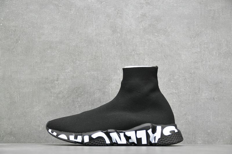 Balenciaga-Wmns-Speed-Trainer-Black-White-1