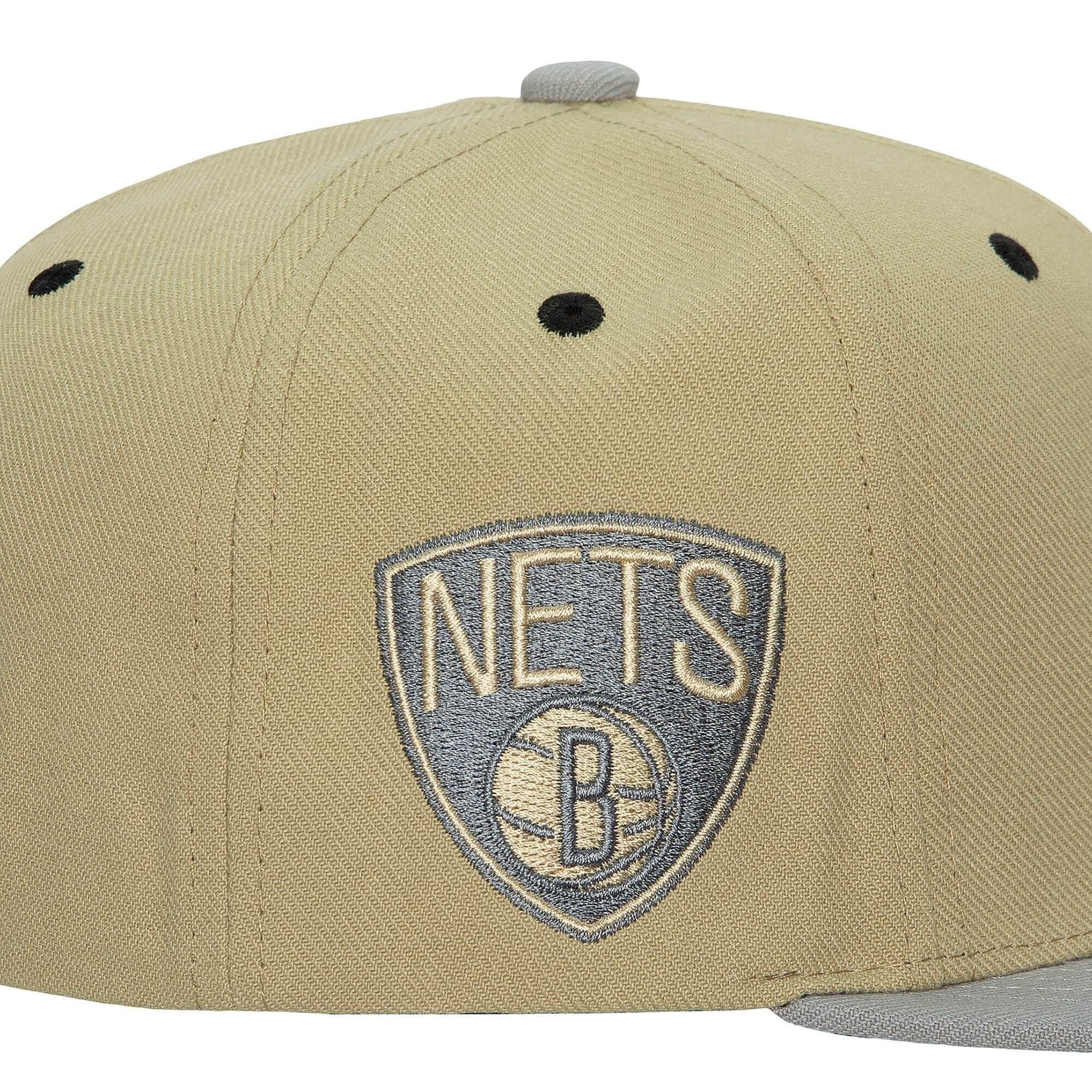 Бейсболка Mitchell & Ness Classic Canvas Snapback Brooklyn Nets Hat