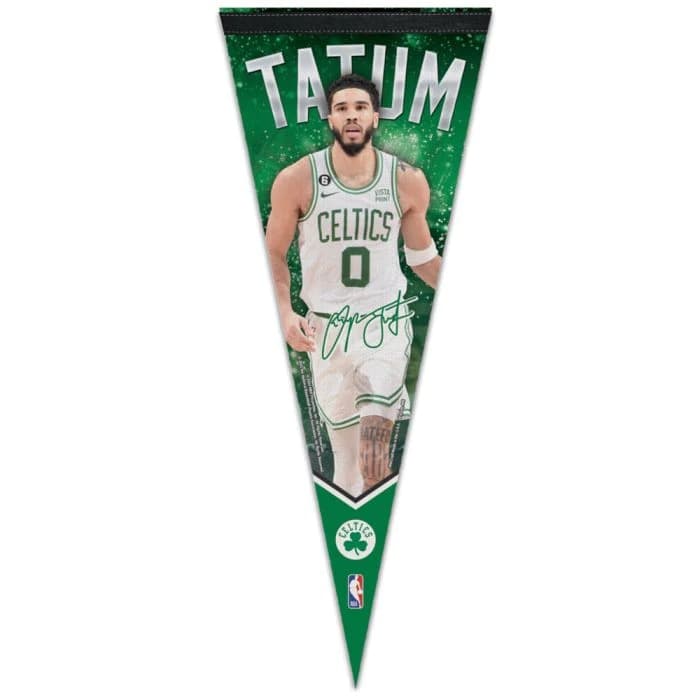 Вымпел Jayson Tatum Boston Celtics NBA Premium Pennant