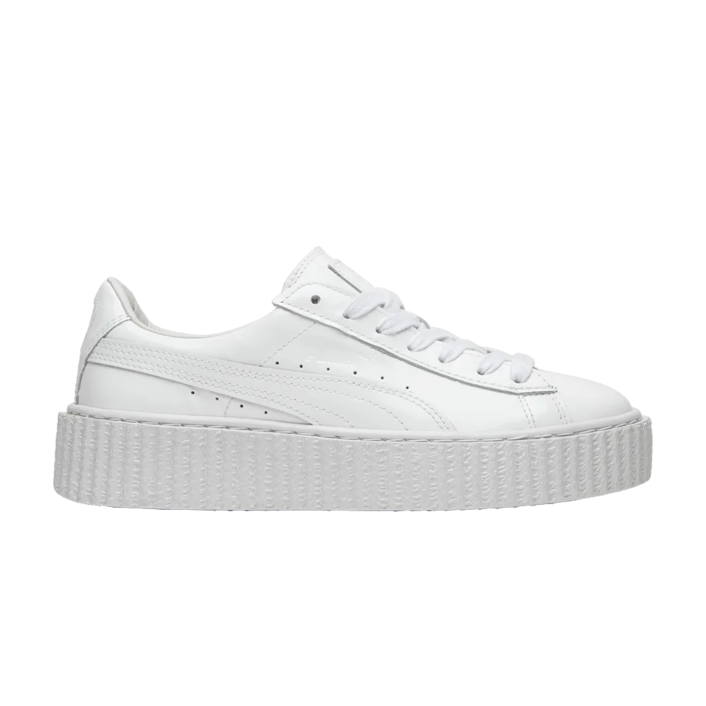Кроссовки Fenty x Puma Wmns Patent Leather Creepers 'Glossy White'