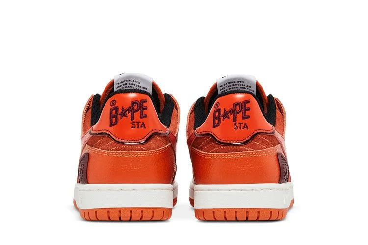 Krossovki-BAPE-Sk8-Sta-2-M1-Orange-5
