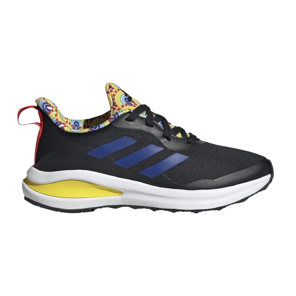 Кроссовки Adidas FortaRun Sport J 'Black Rainbow'