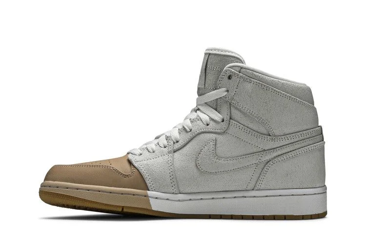 Кроссовки Wmns Air Jordan 1 Retro High Premium 'Dipped Toe - White'