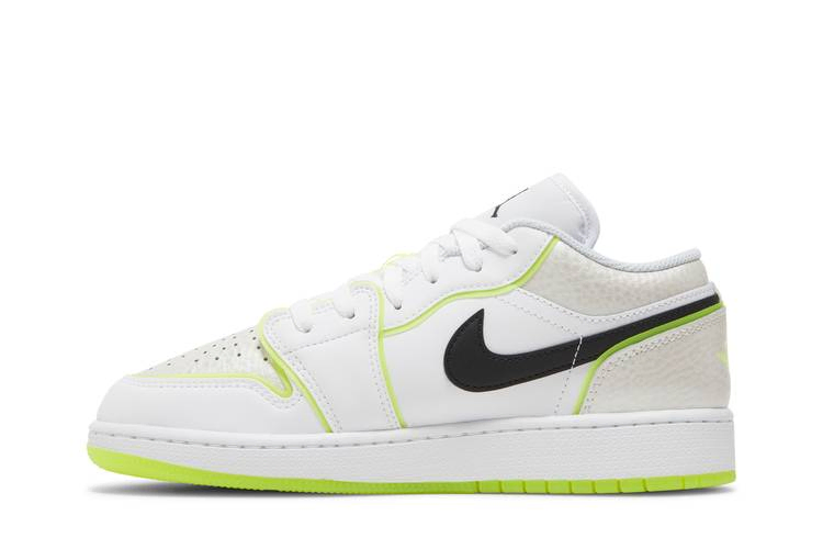 Кроссовки Air Jordan 1 Low SE GS 'Warped Swoosh'