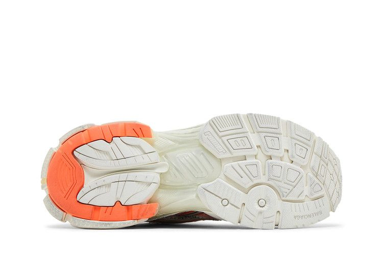 Кроссовки Balenciaga Runner Sneaker 'Eggshell Neon Orange'