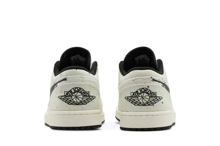 Кроссовки Air Jordan 1 Low 'Brushstroke Swoosh - Paint Splatter'