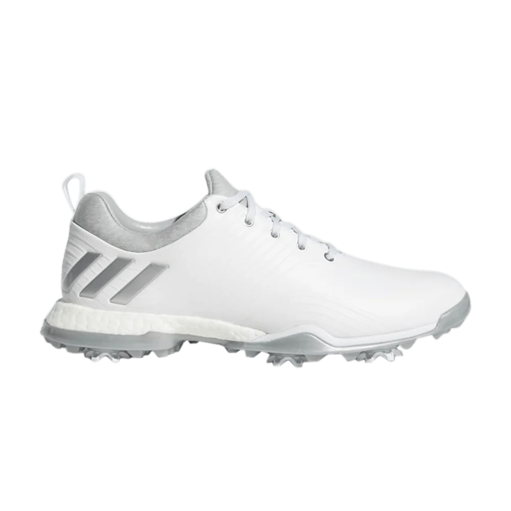 Кроссовки Adidas Wmns Adipower 4orged Golf 'White Silver Metallic'