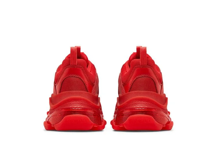 Кроссовки Balenciaga Triple S Sneaker 'Clear Sole - Red' 2019