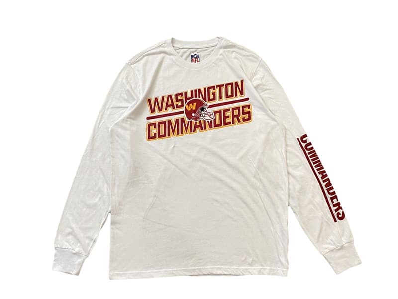 Лонгслив B20THER NFL Washington Commanders White Longsleeve