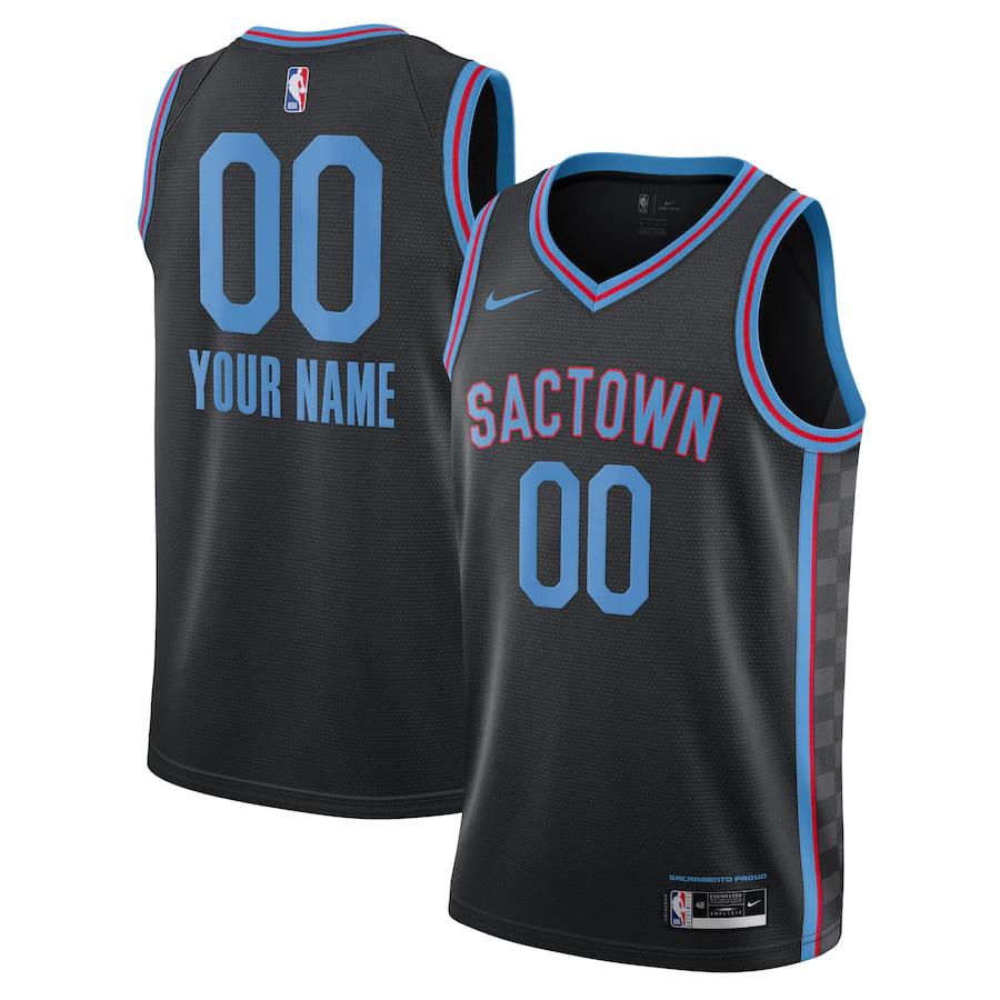 Баскетбольная джерси 2021-22 Sacramento Kings Nike City Edition Swingman Jersey – Custom