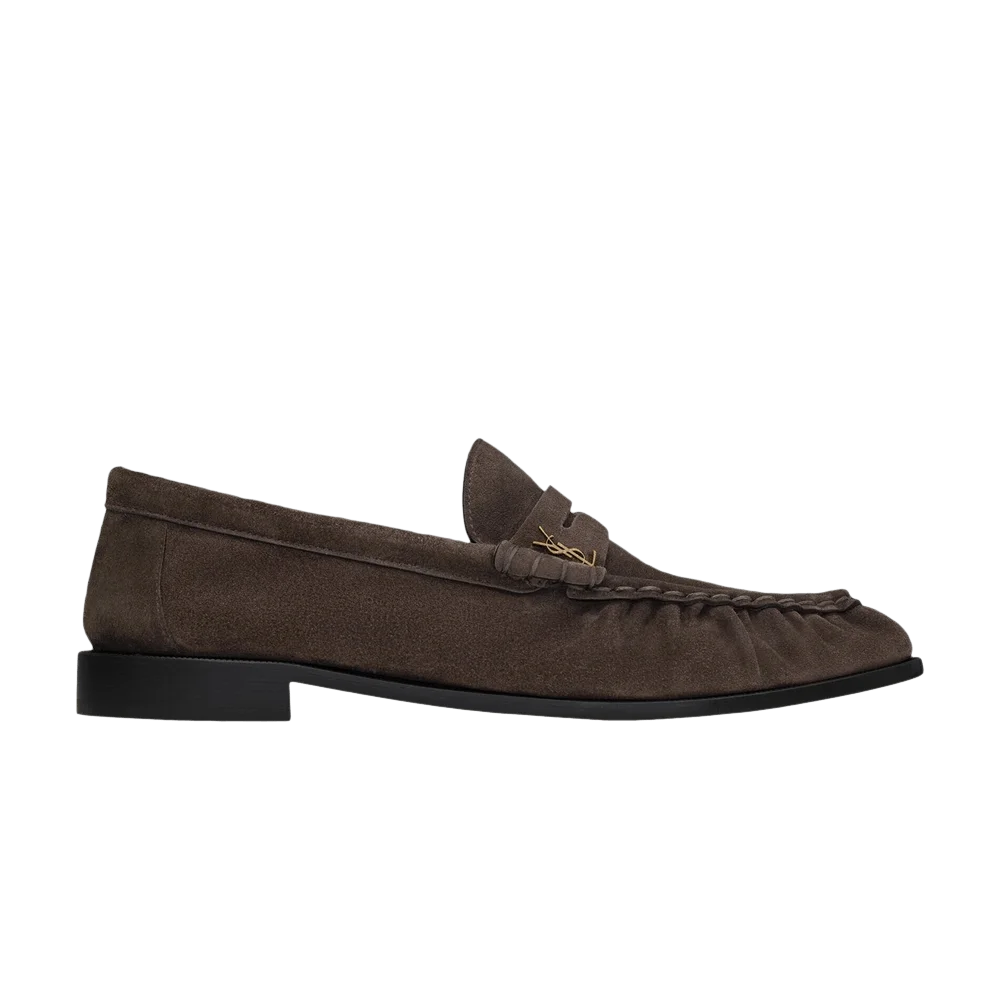 Krossovki-Saint-Laurent-Le-Loafer-Supple-Dark-Brown
